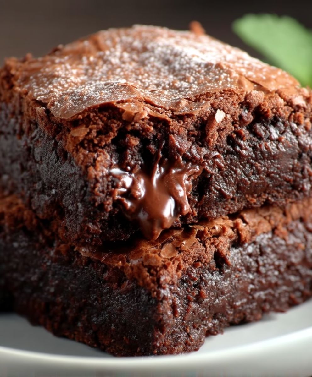 Nutella Brownies backen