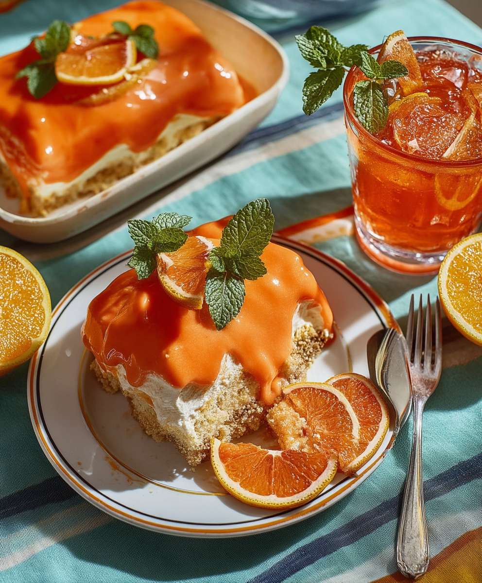 Aperol Spritz Tiramisu