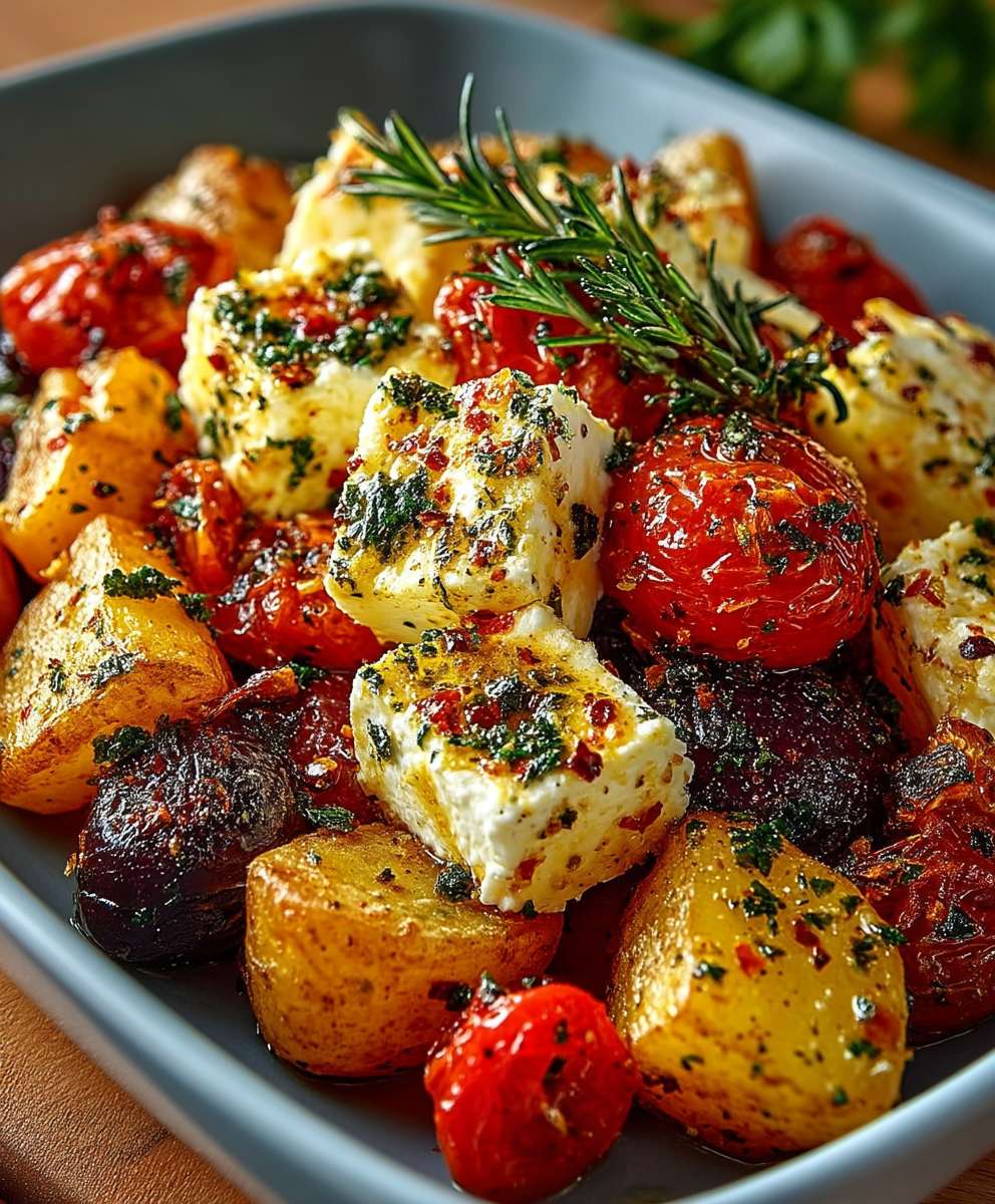 Feta Kartoffeln Ofengemüse