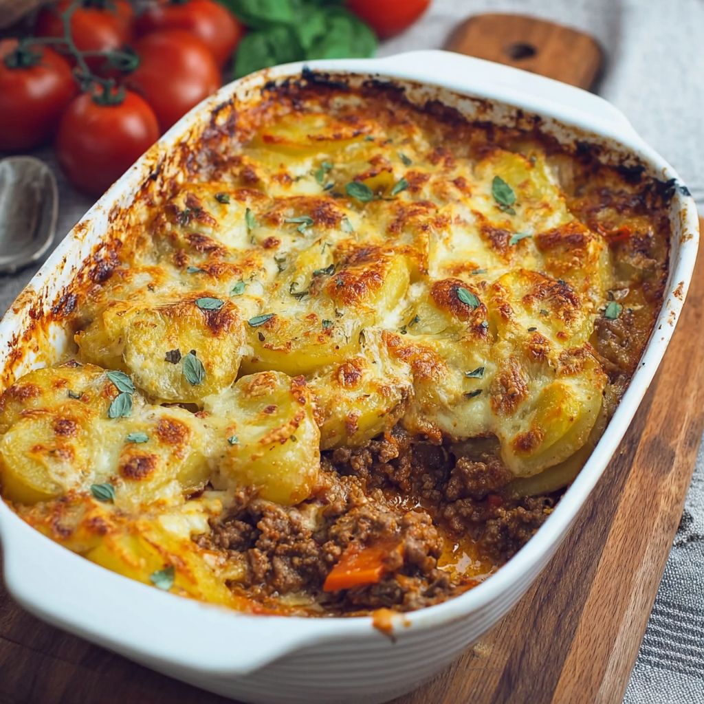 Kartoffel Hackfleisch Auflauf