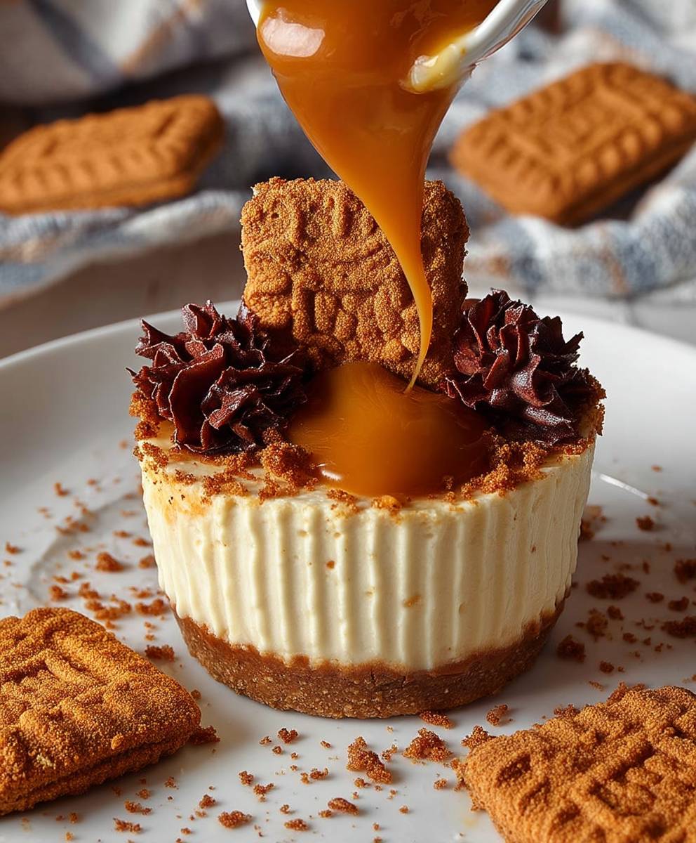 Lotus Biscoff Cheesecake ohne Backen