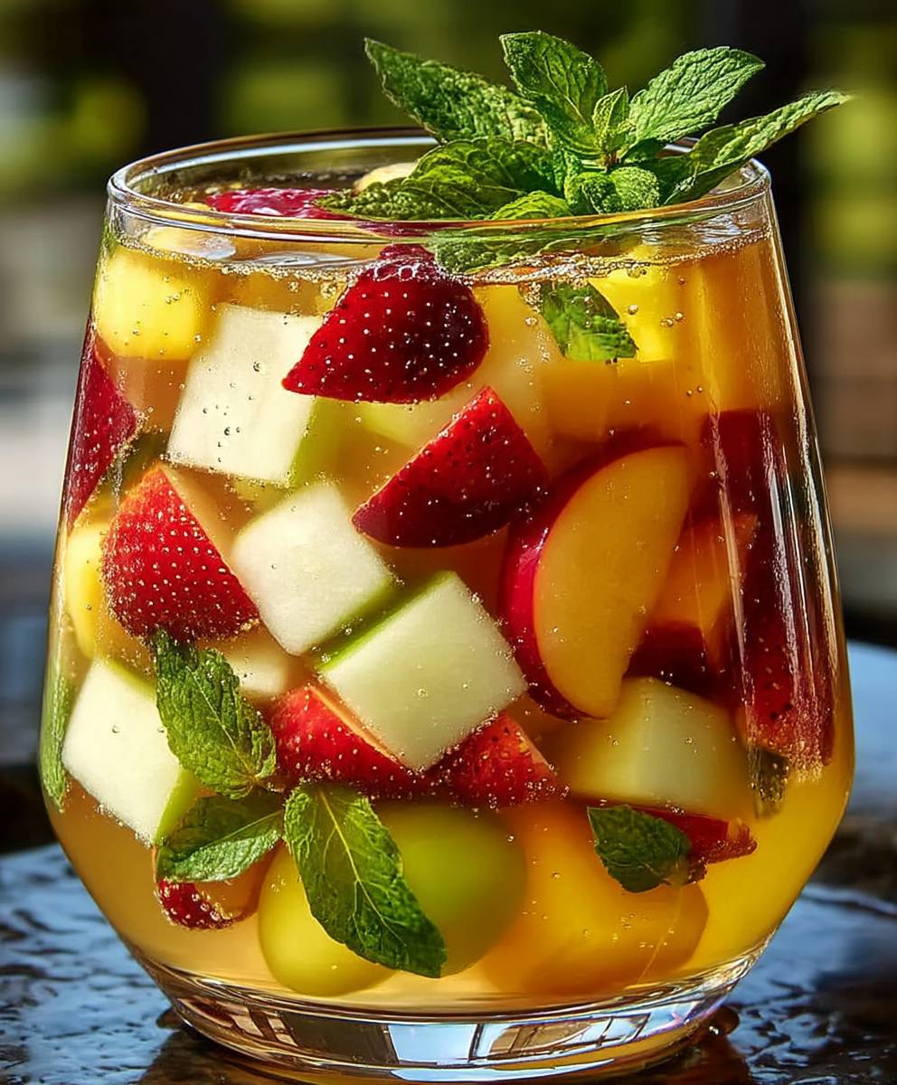 Weiße Sangria selber machen