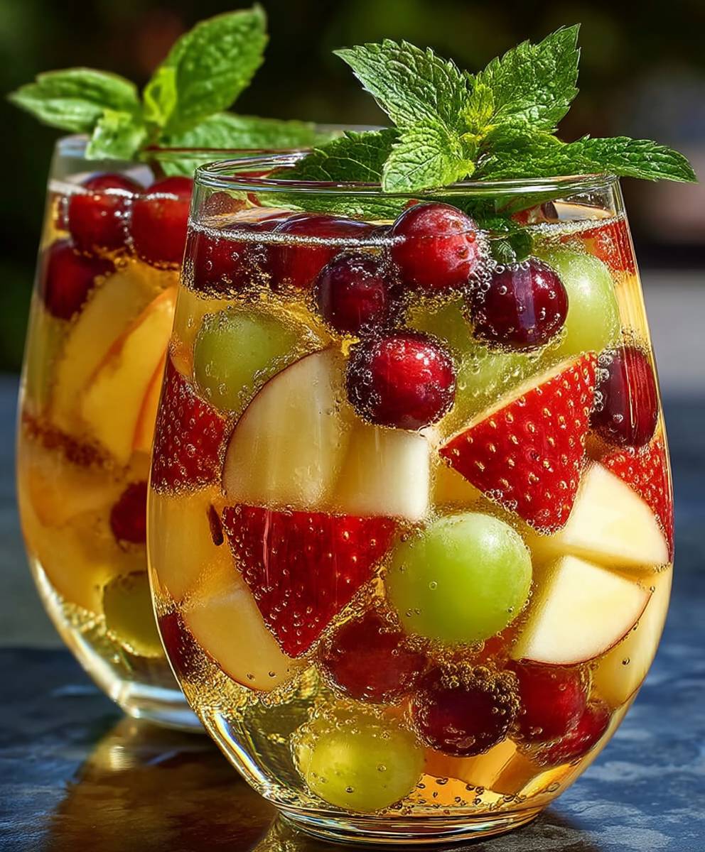 Weiße Sangria selber machen