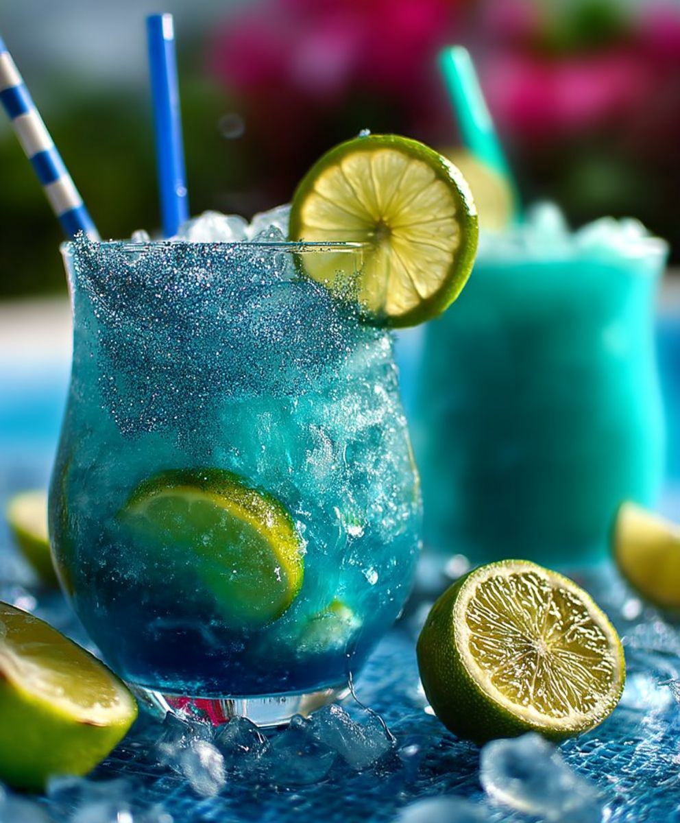 Glitzer Cocktail Blue Mermaid