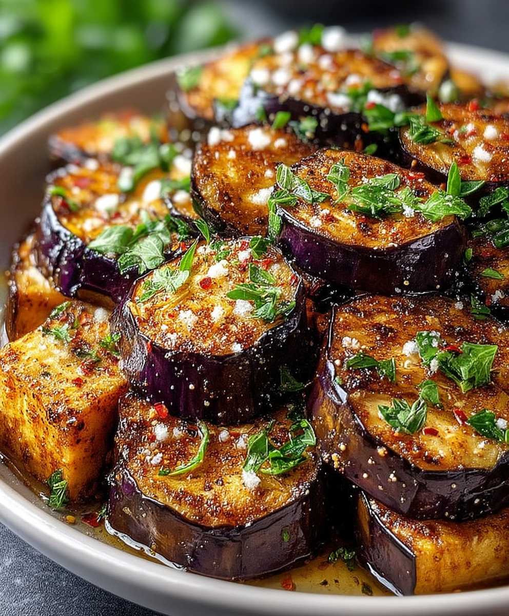 Air Fryer Aubergine Kalorienarm