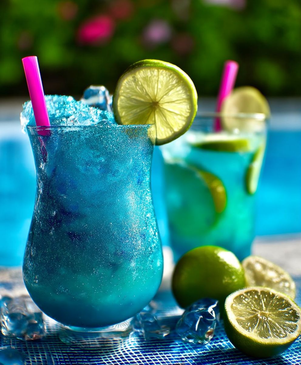 Glitzer Cocktail Blue Mermaid