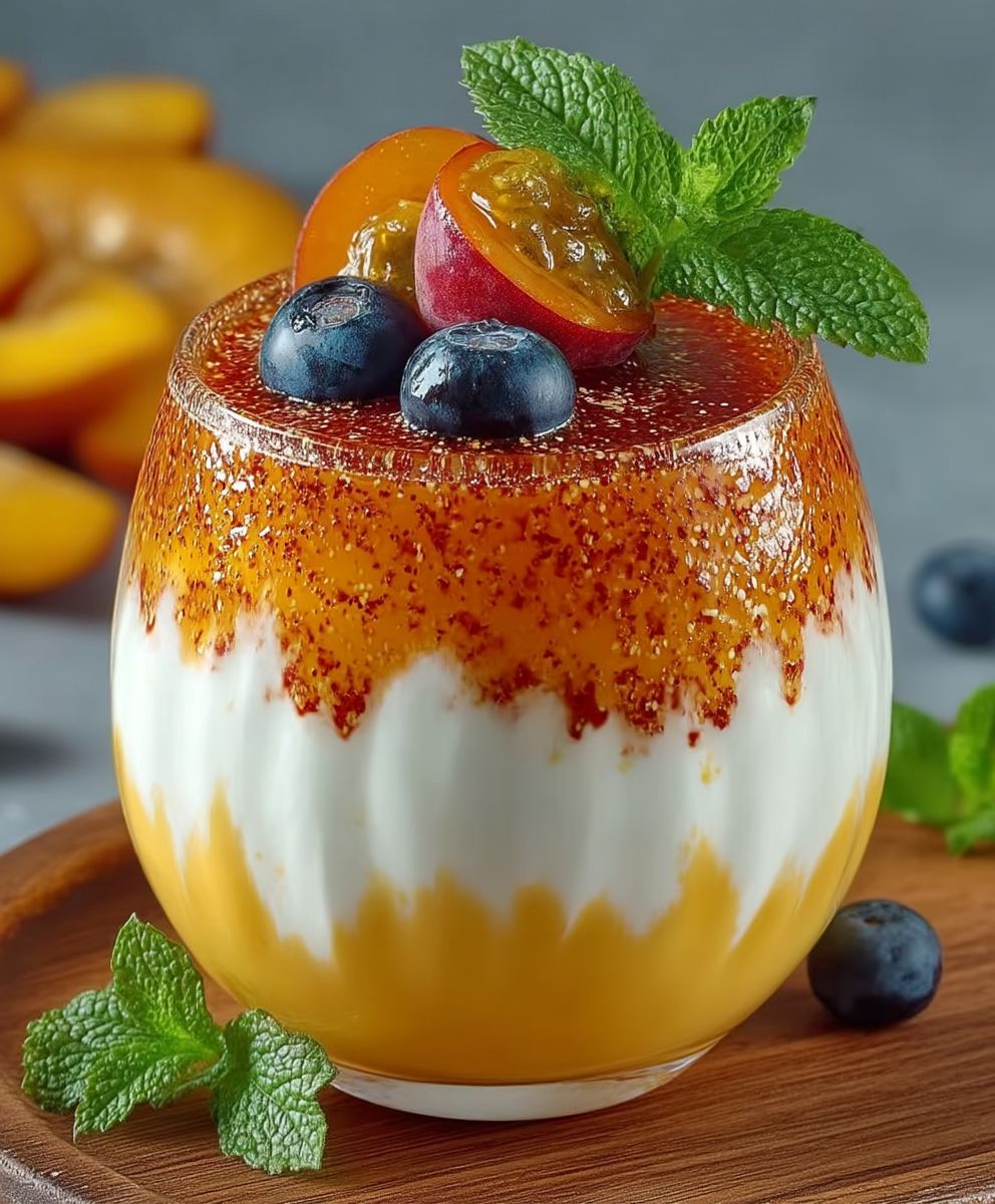 Solero Dessert im Glas