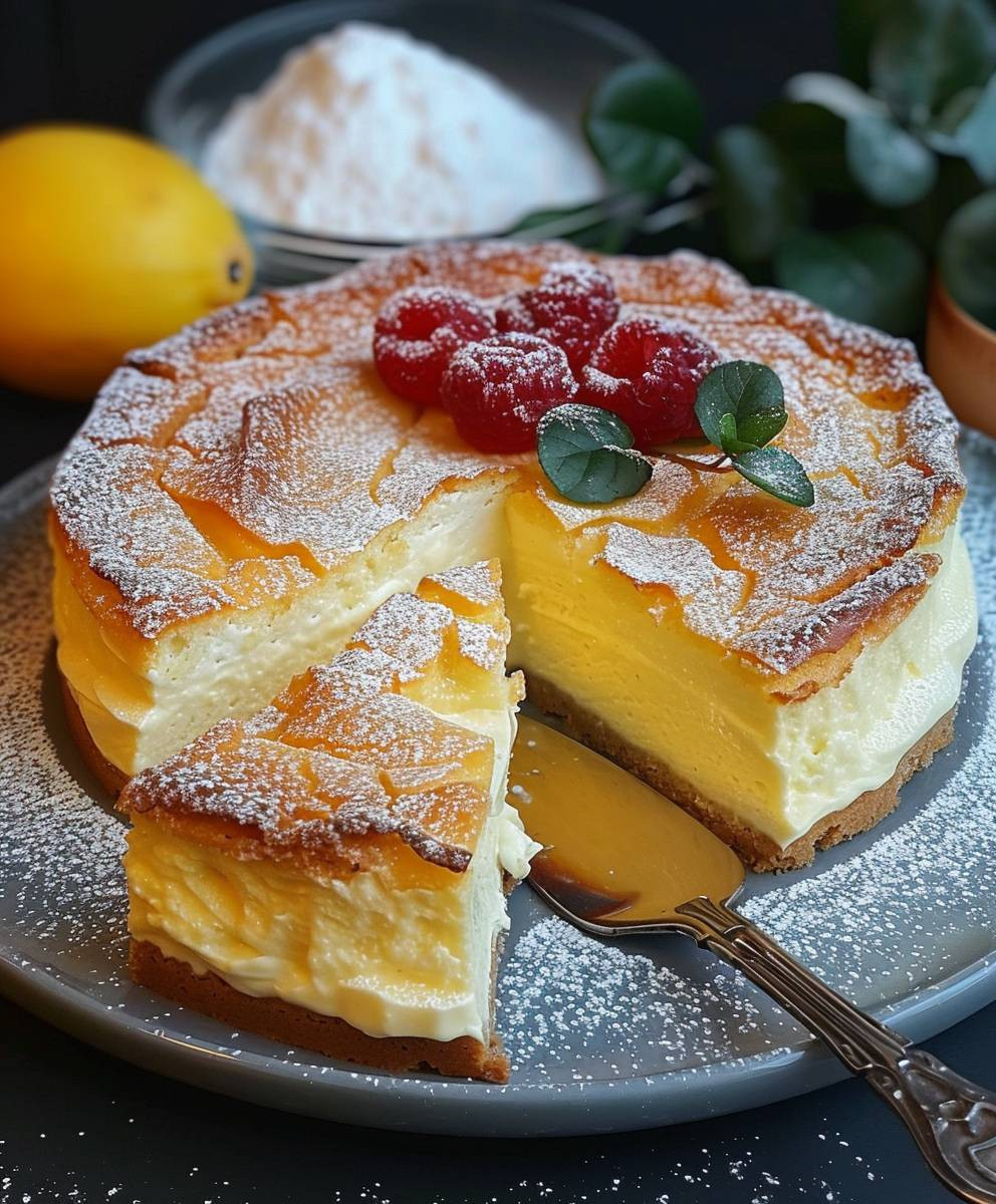 Quarkkuchen ohne Boden backen