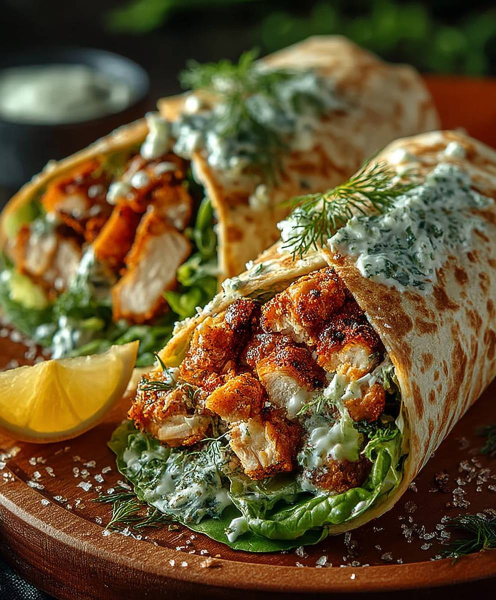 Chicken Caesar Wrap