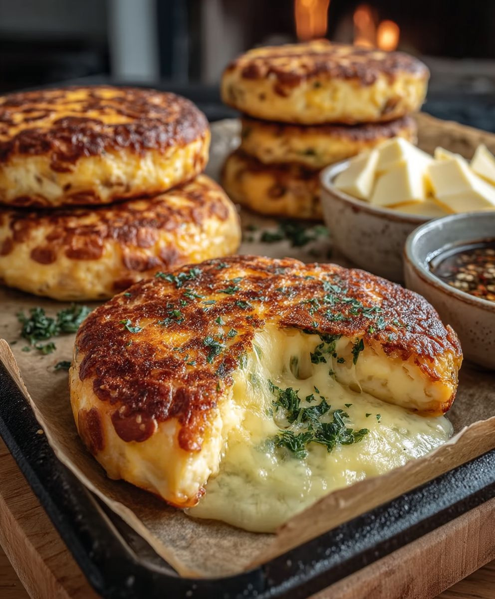 Hüttenkäsetaler einfaches Abendessen