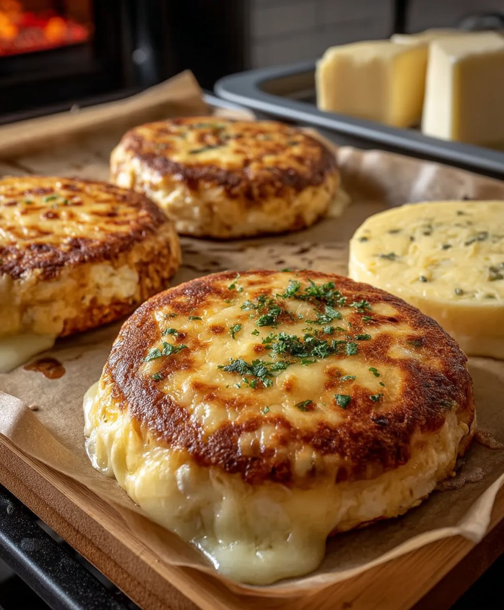 Hüttenkäsetaler einfaches Abendessen