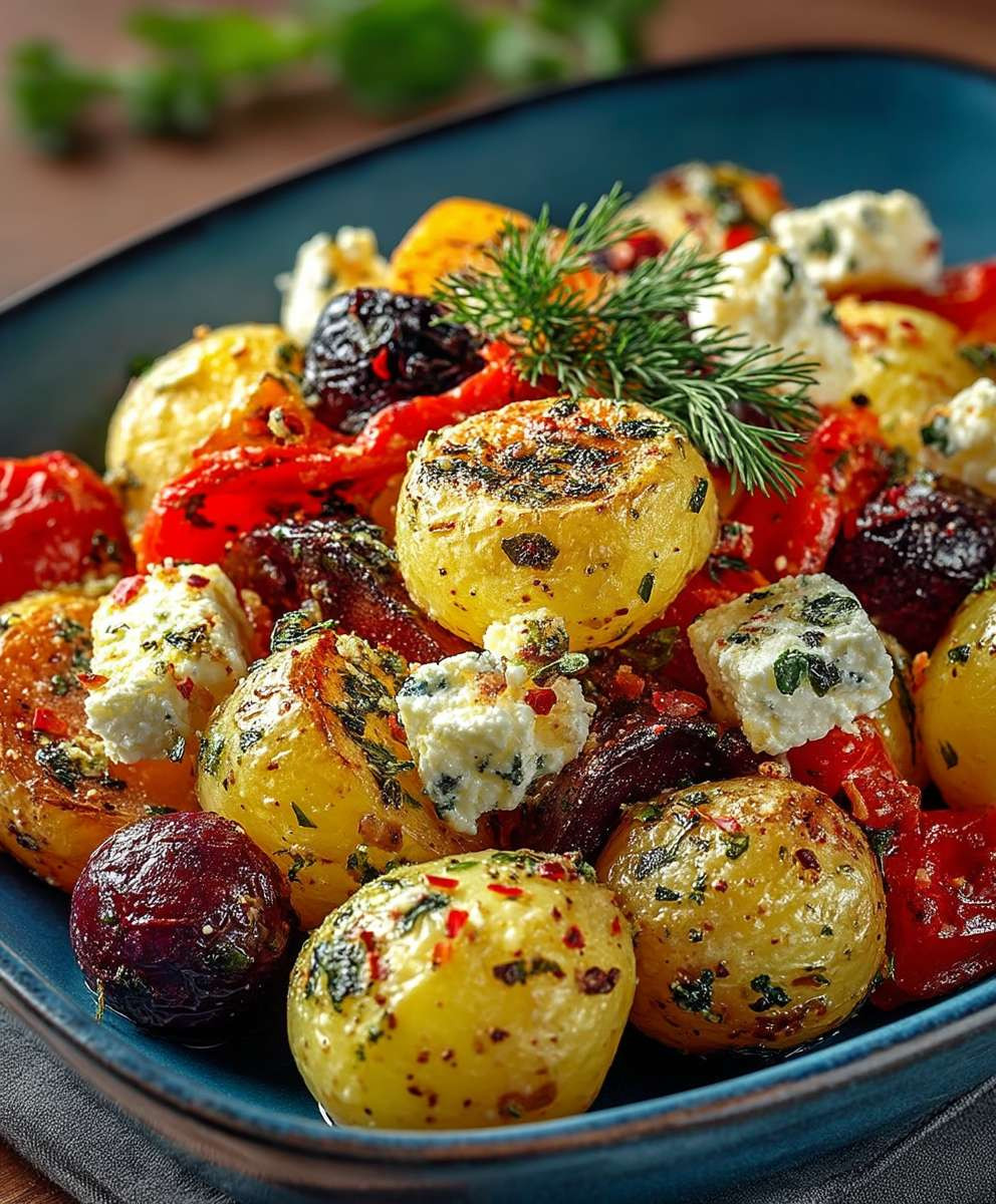 Feta Kartoffeln Ofengemüse