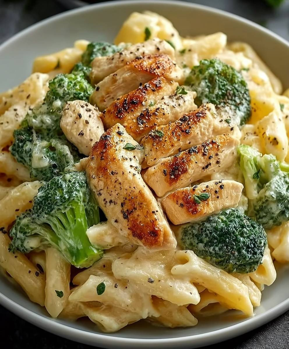 Hähnchen Brokkoli Pasta