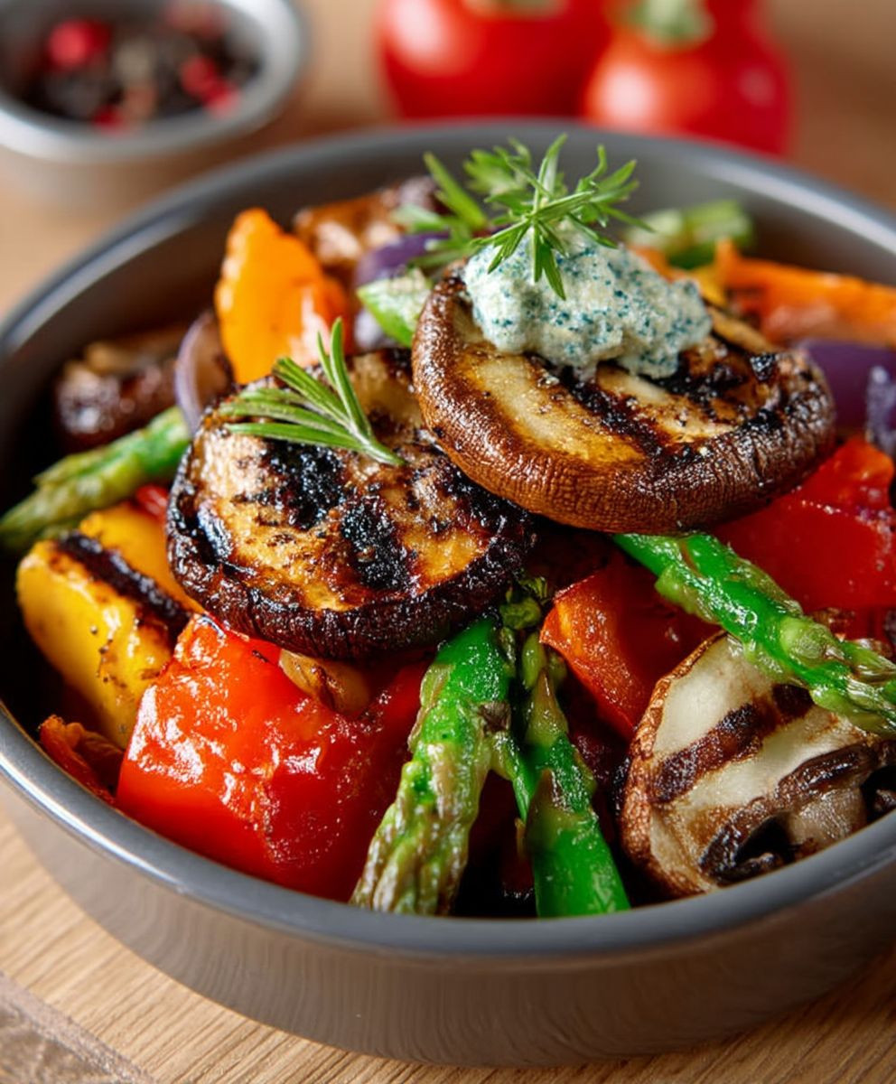 Gegrilltes Ofengemüse