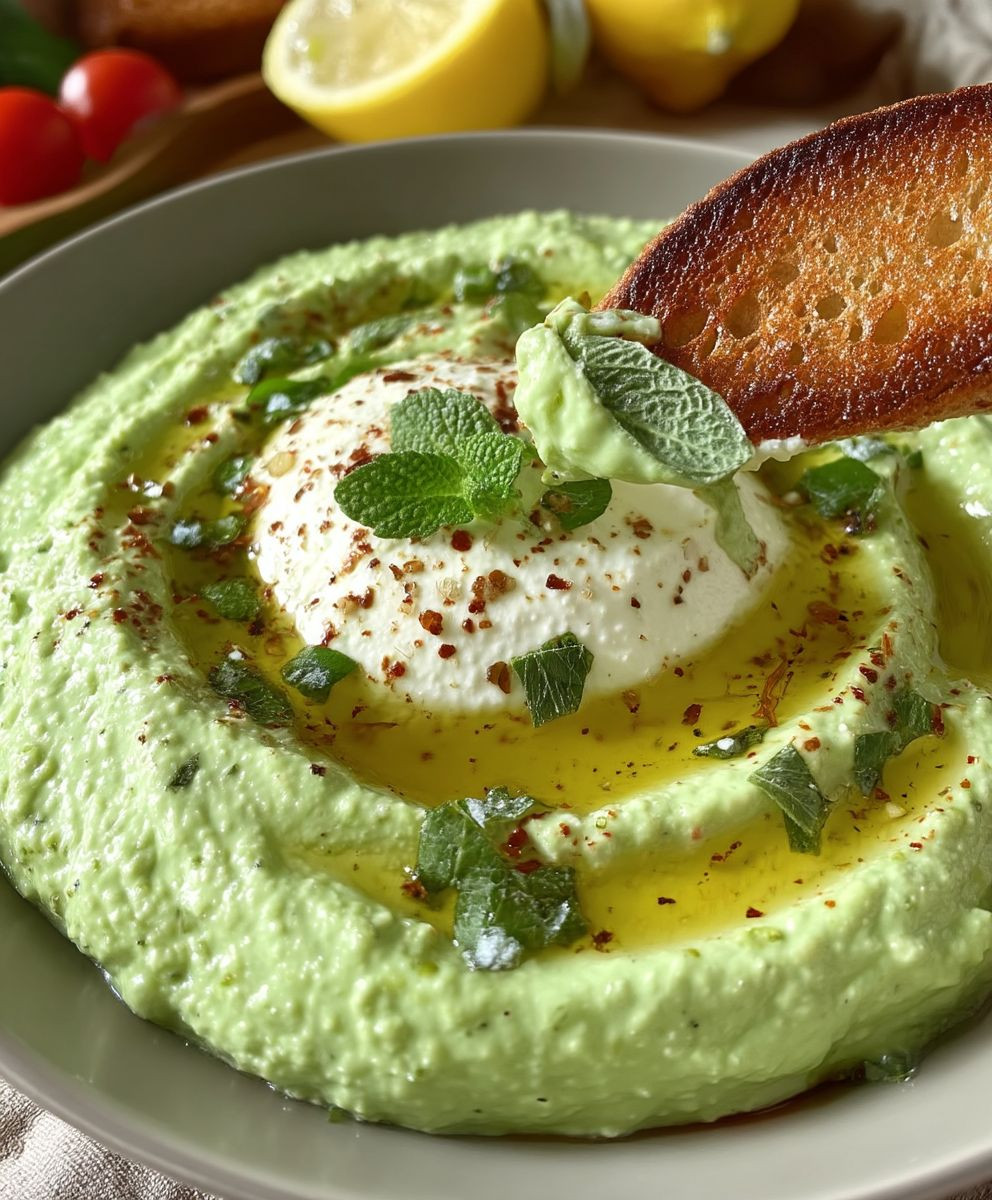 Avocado Feta Dip selber machen
