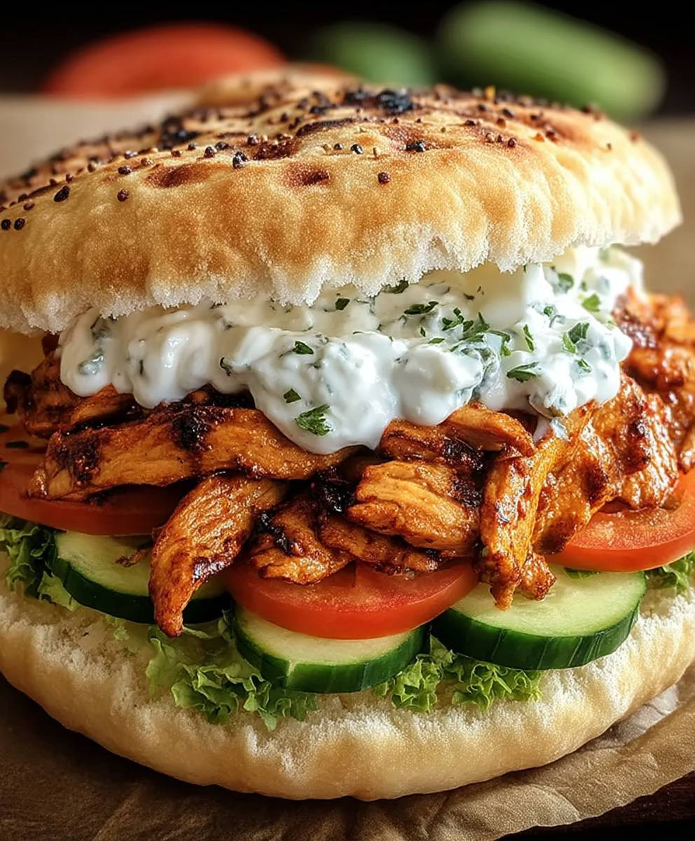 Gyros Pita einfach zubereiten