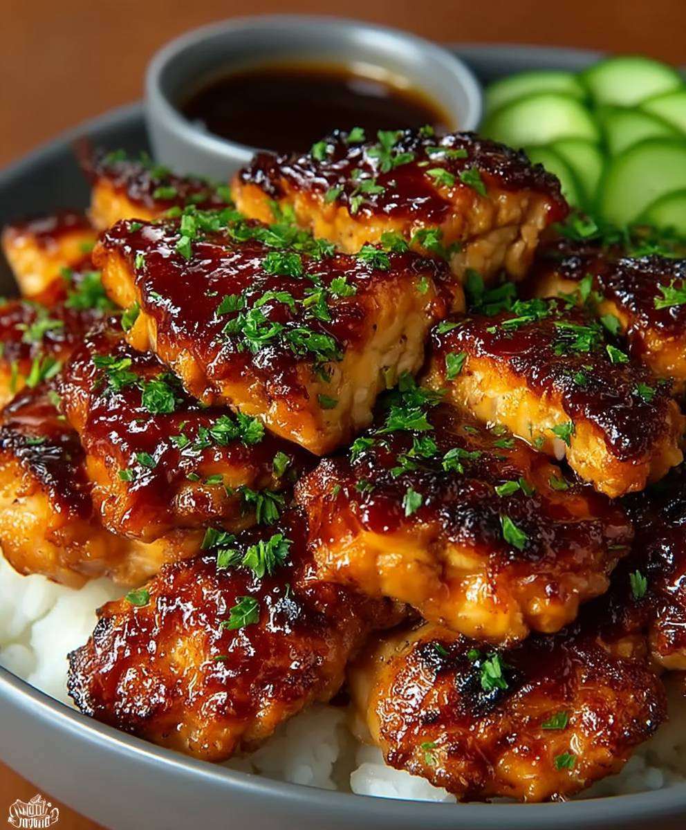 Air Fryer Honig BBQ Hähnchen