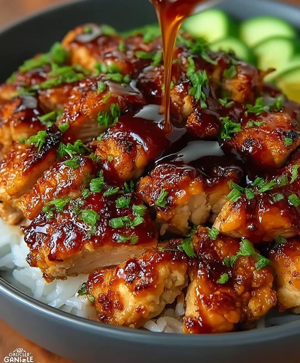 Air Fryer Honig BBQ Hähnchen