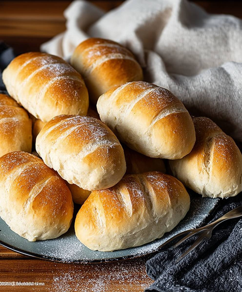 Fluffige Milchbrötchen selber backen