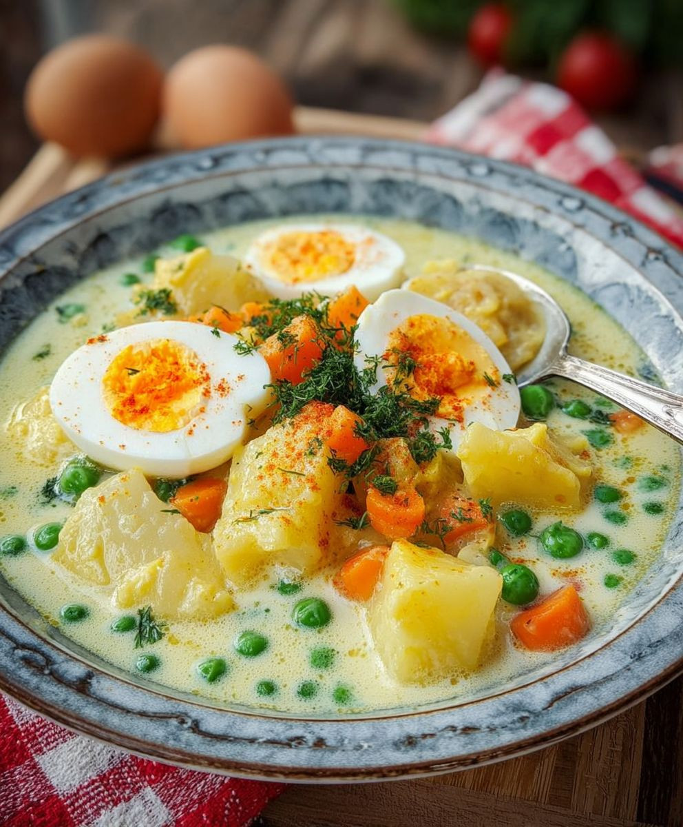Eierragout Einfaches DDR Gericht