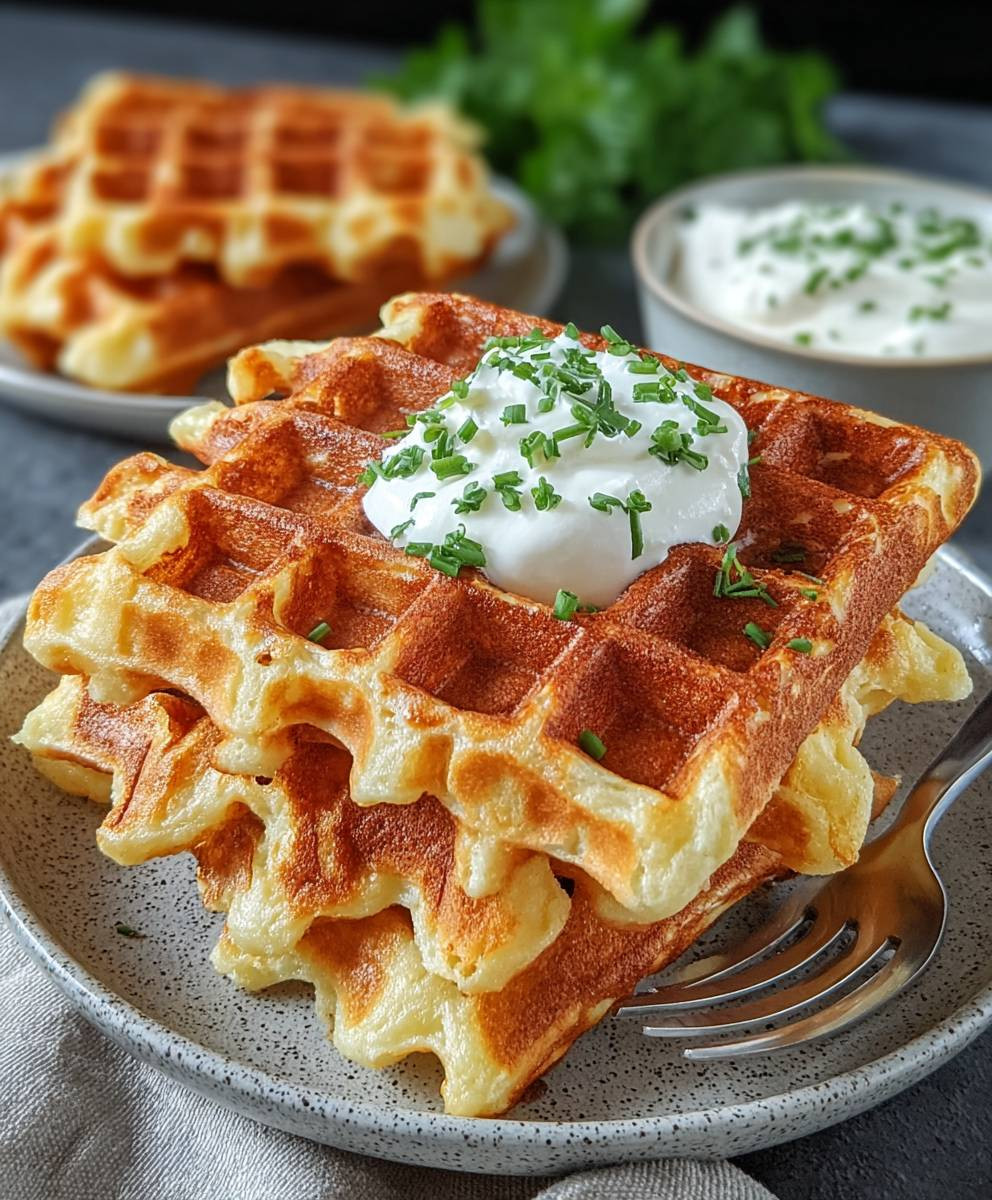 Low Carb Käsewaffeln einfach