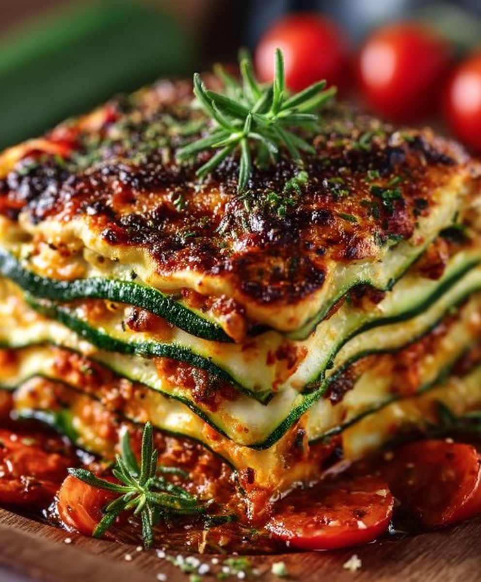 Zucchini Lasagne Vegan