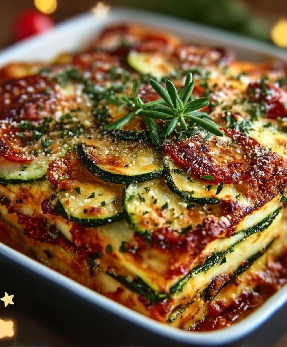 Zucchini Lasagne Vegan