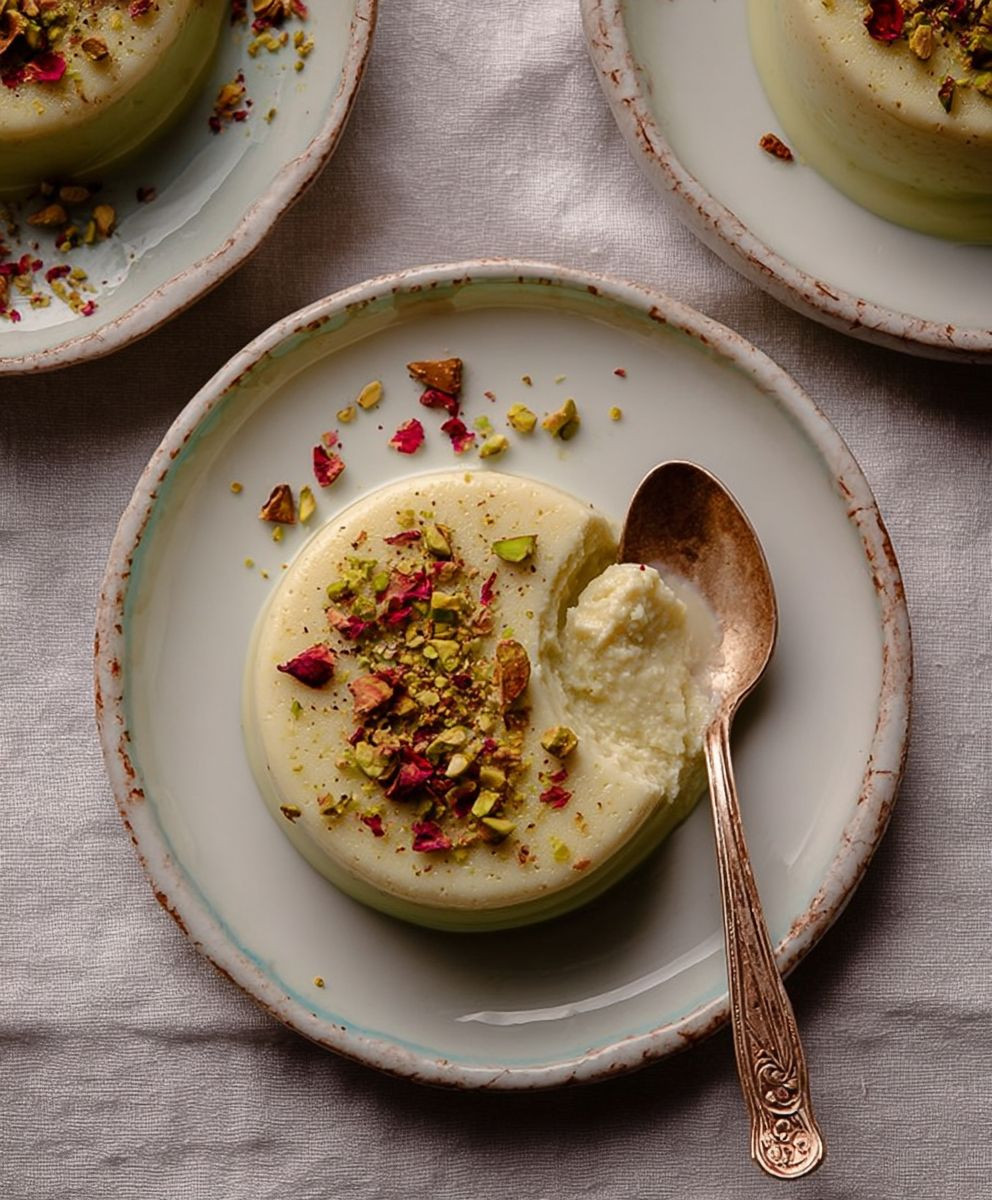 Pistazien Panna Cotta selber machen
