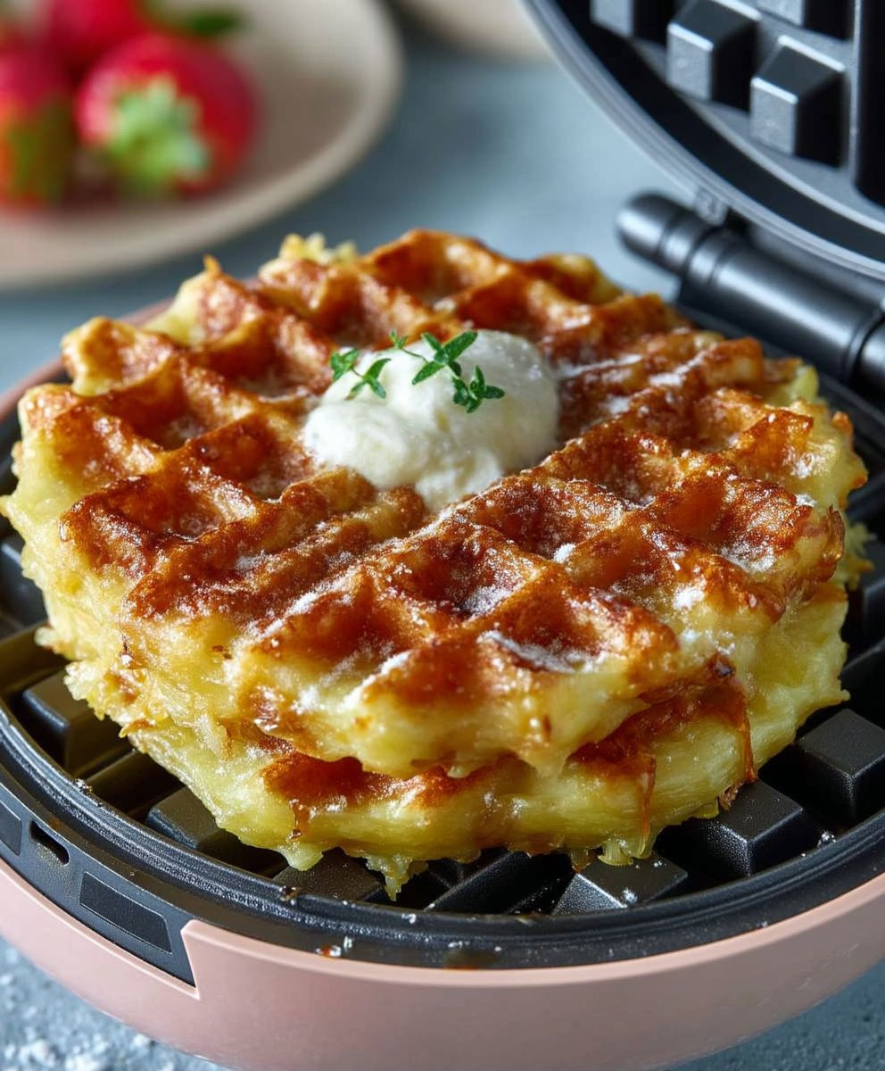 Kartoffelwaffeln Kinder Familie