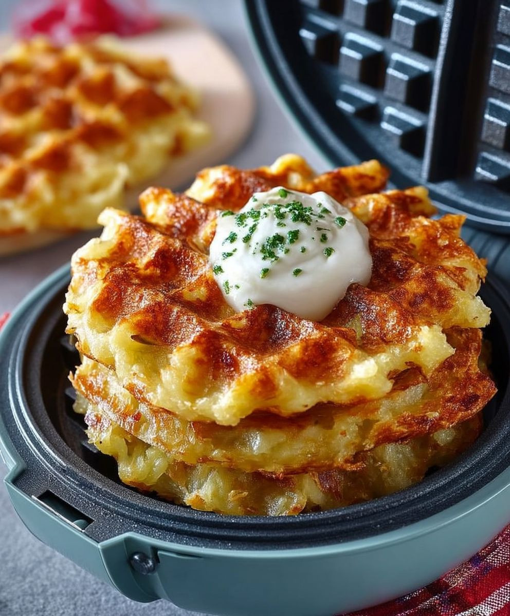 Kartoffelwaffeln Kinder Familie