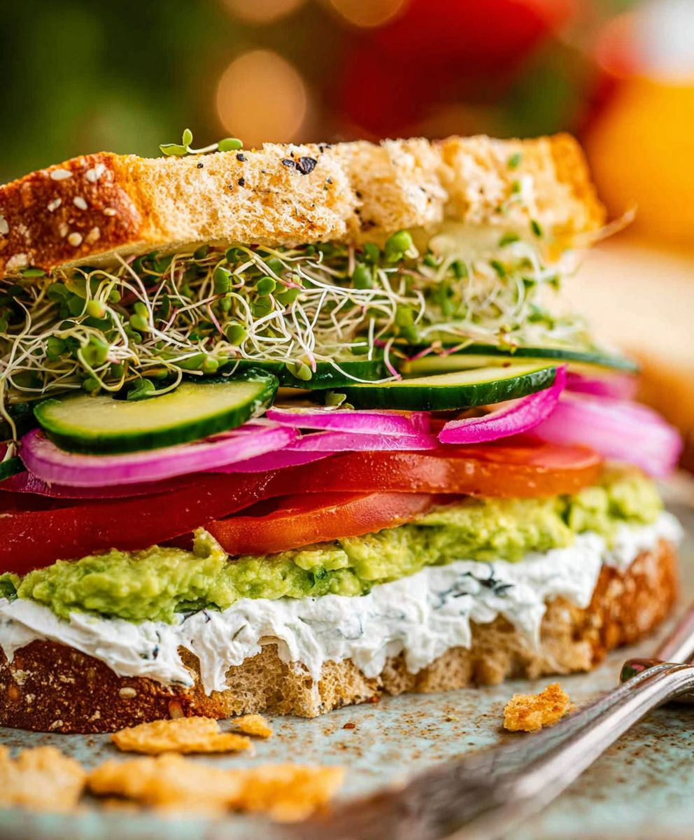 Frisches Gemüse Sandwich Rezept