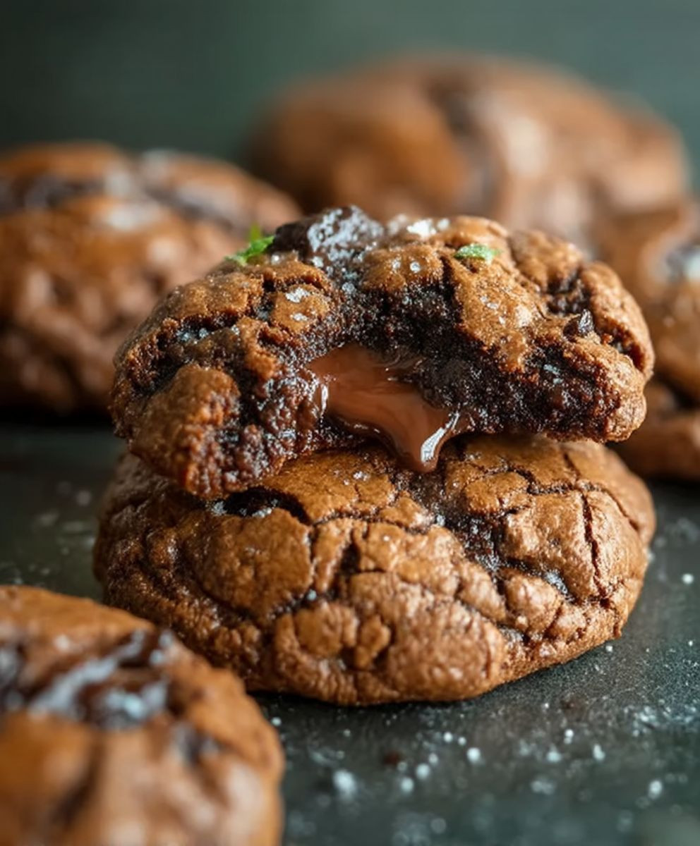 Brownie Cookies backen