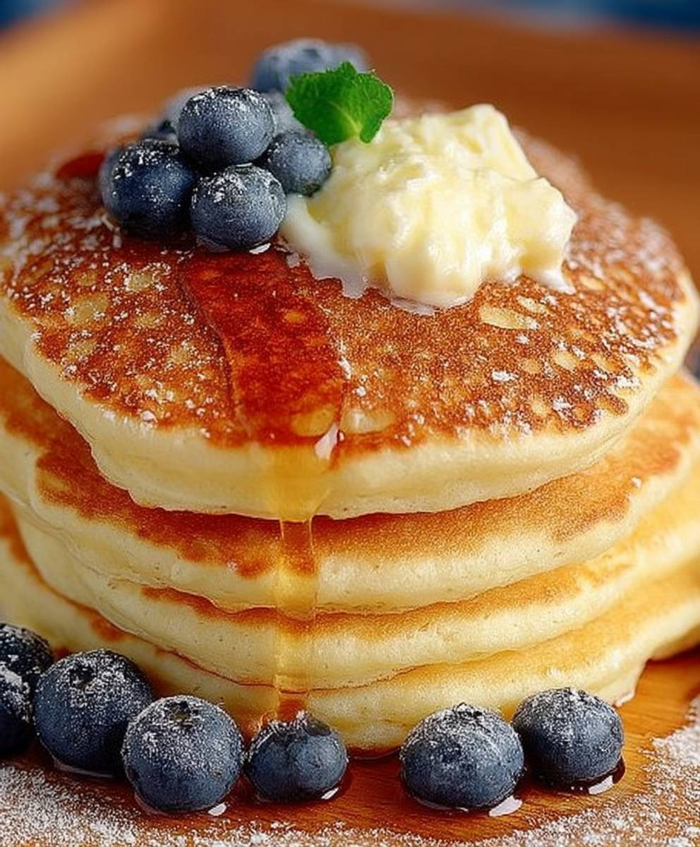 Fluffige Pancakes backen