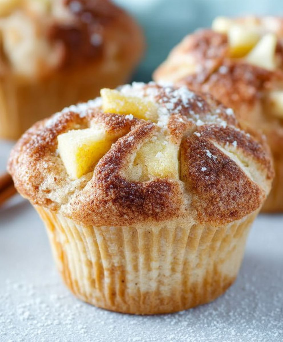 Saftige Apfelmuffins einfach backen