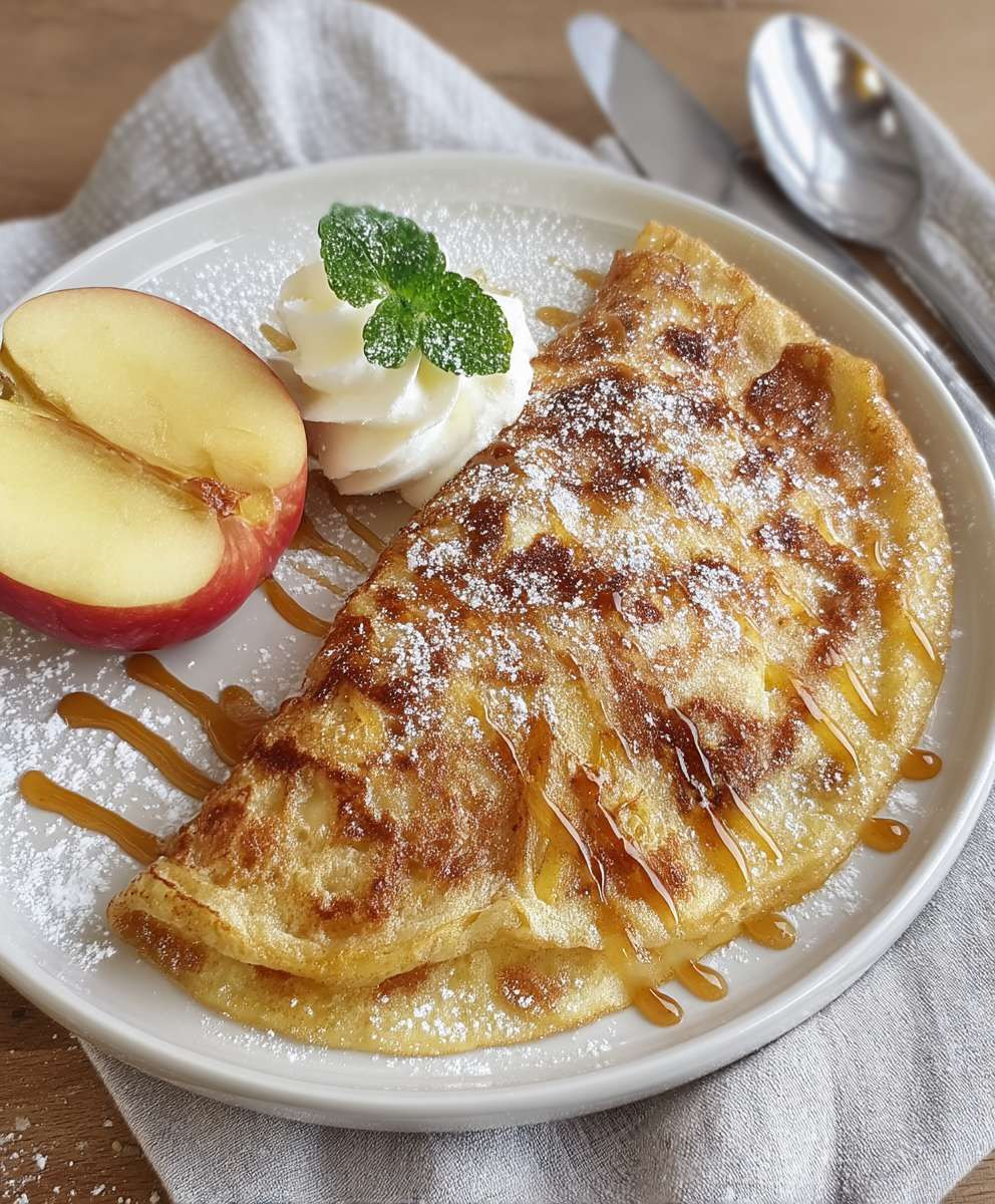 Apfelpfannkuchen einfach schnell