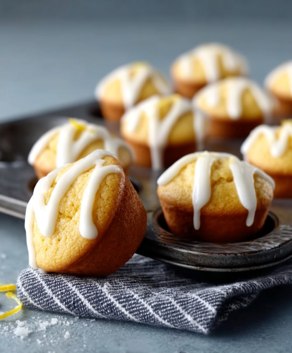 Buttermilch Zitronen Minimuffins