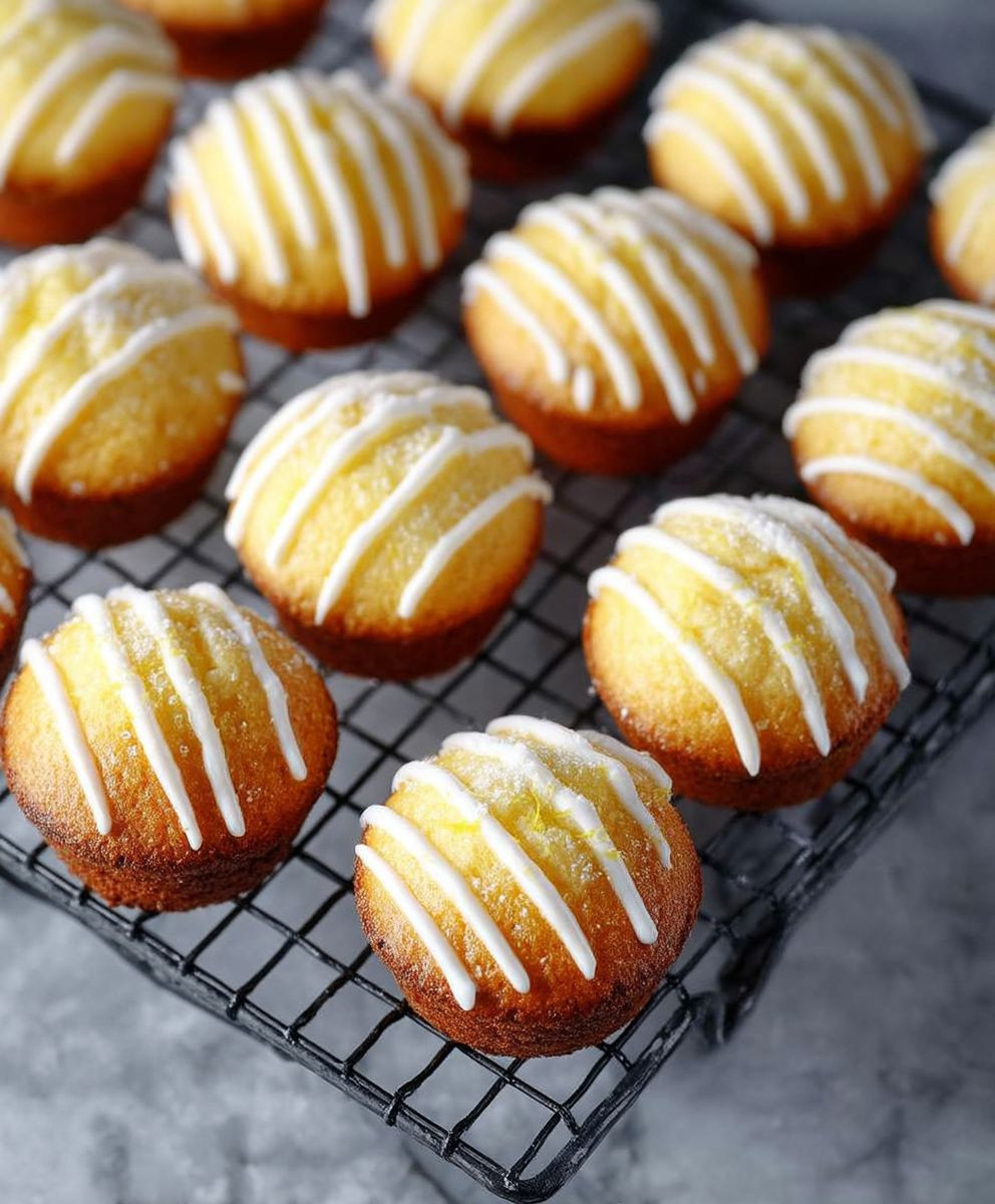 Buttermilch Zitronen Minimuffins