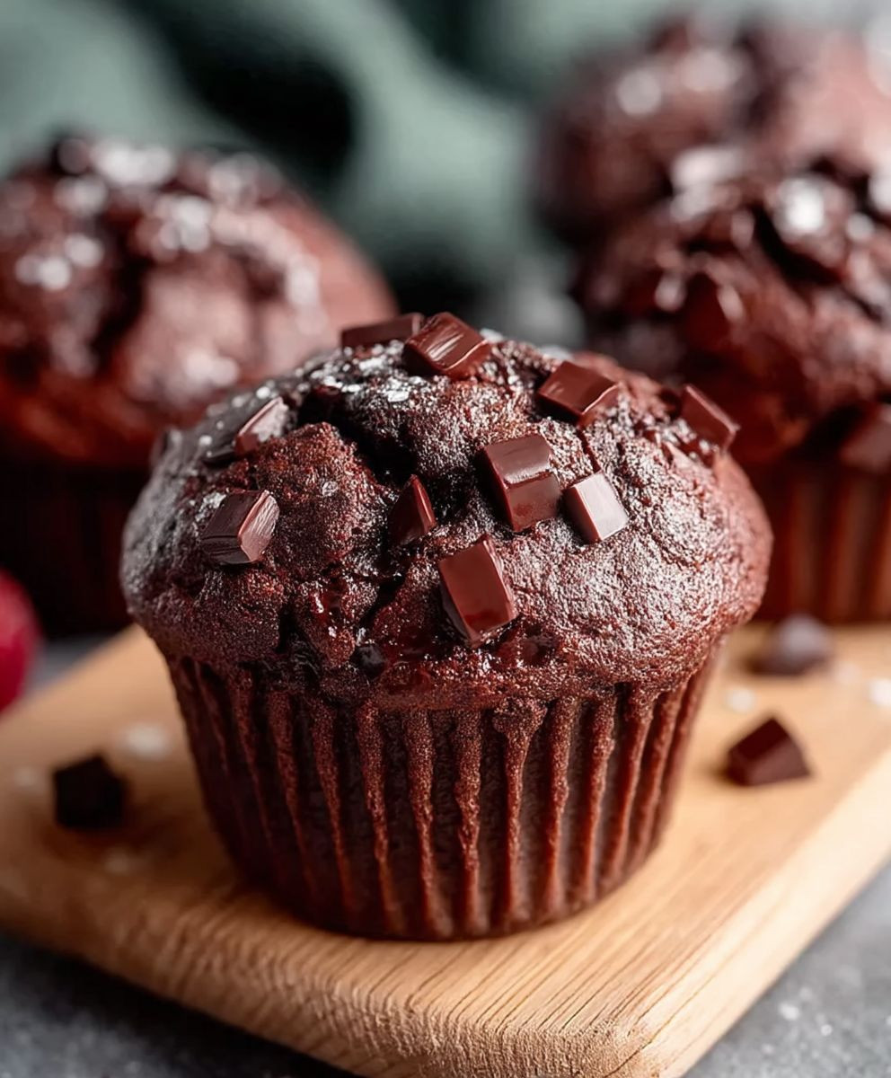 Saftige Schoko Muffins backen