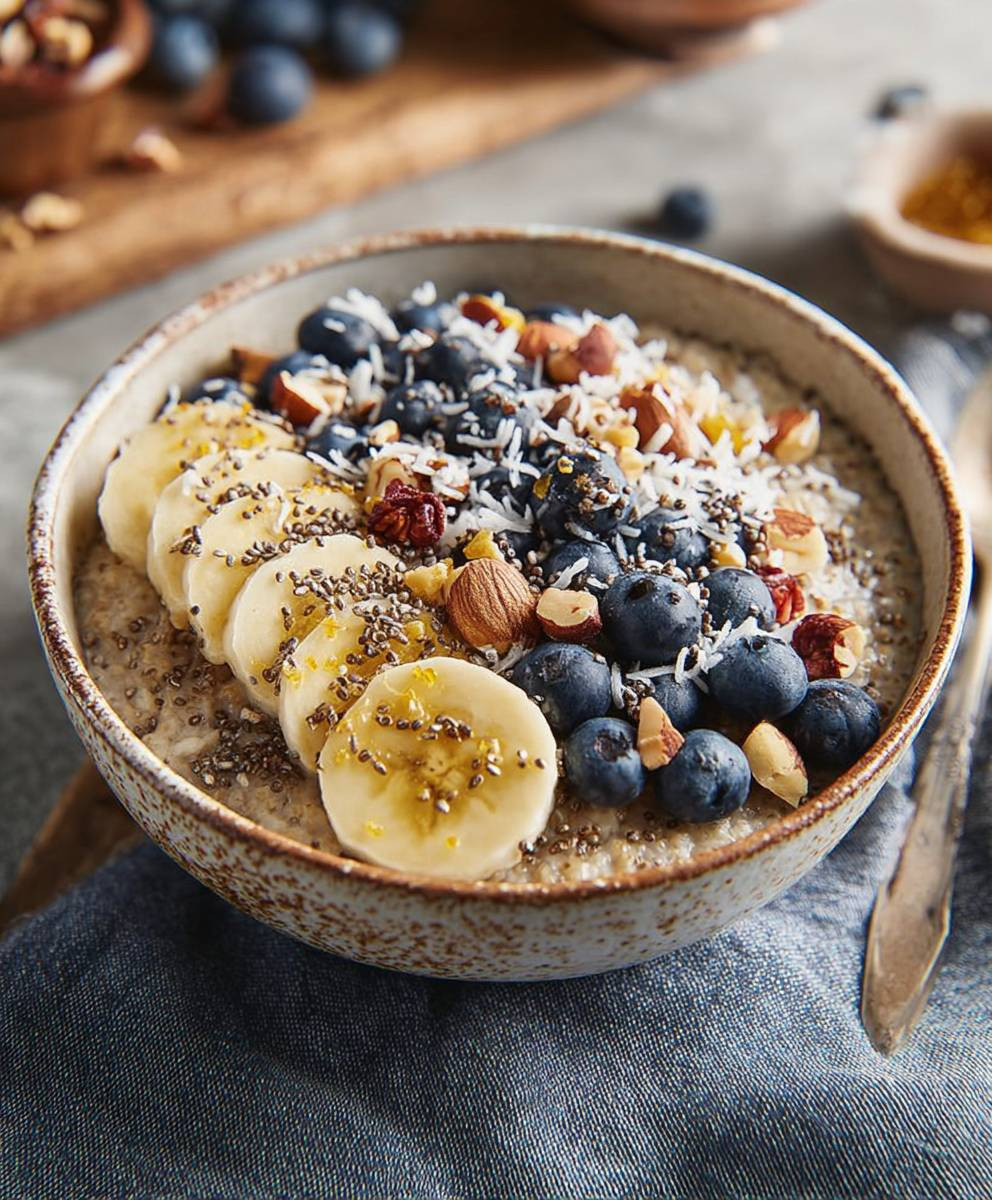 Buchweizen Porridge gesund und lecker