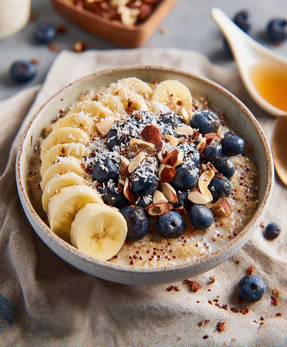 Buchweizen Porridge gesund und lecker