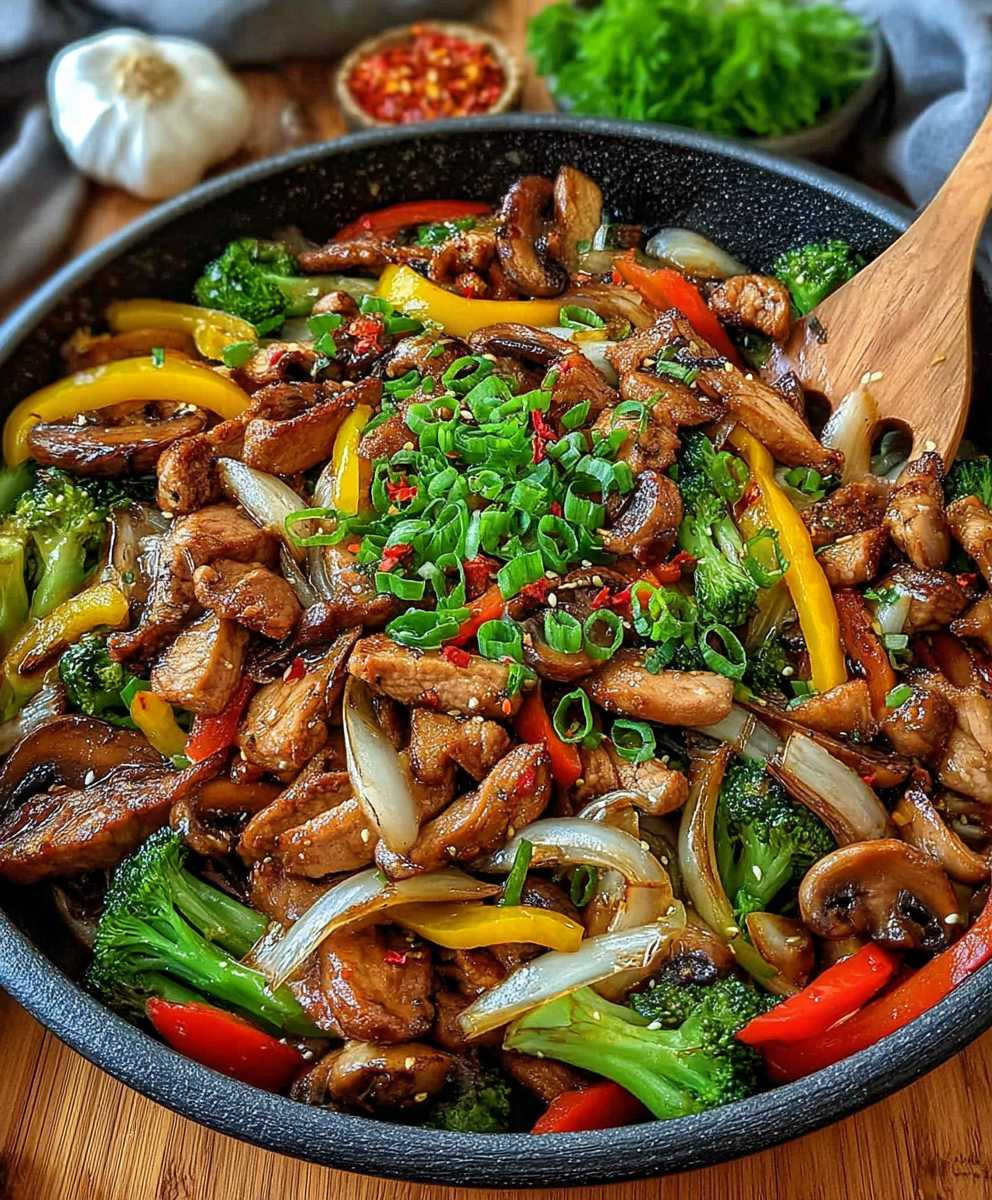 Low Carb Geflügel Gemüsepfanne
