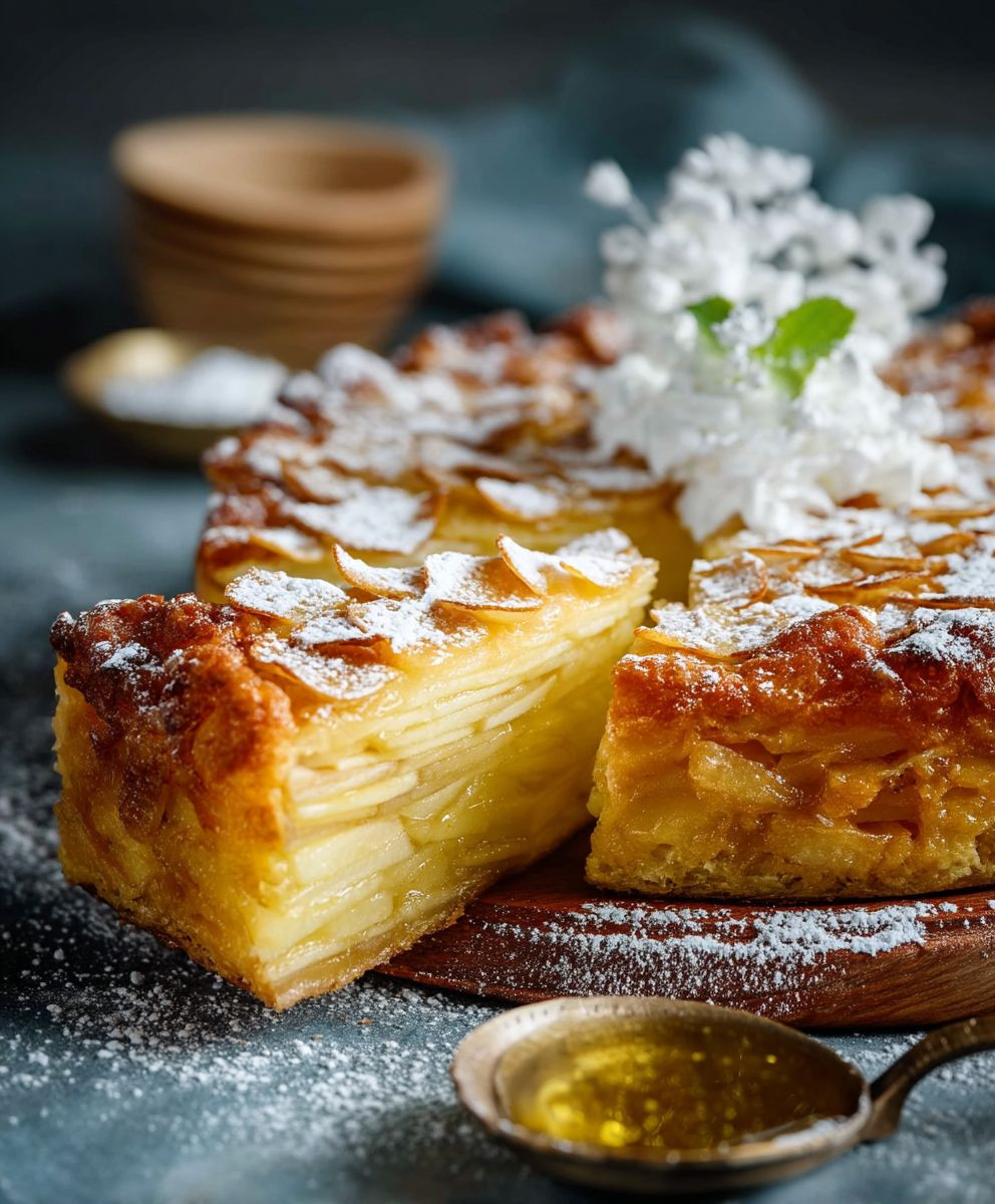 Apfelschichtkuchen einfach backen