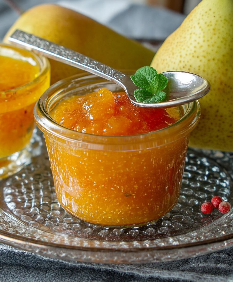 Birnenmarmelade Thermomix
