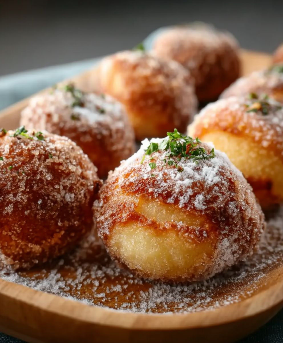 Heißluftfritteuse Quarkbällchen