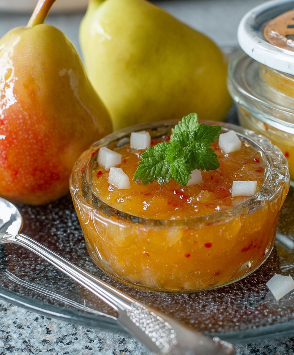 Birnenmarmelade Thermomix