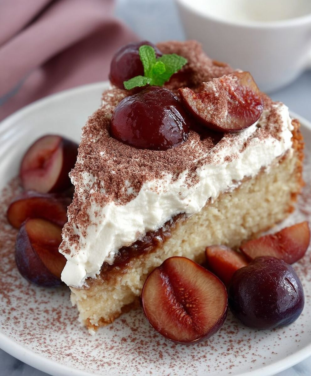 Zwetschgenkuchen mit Schmand
