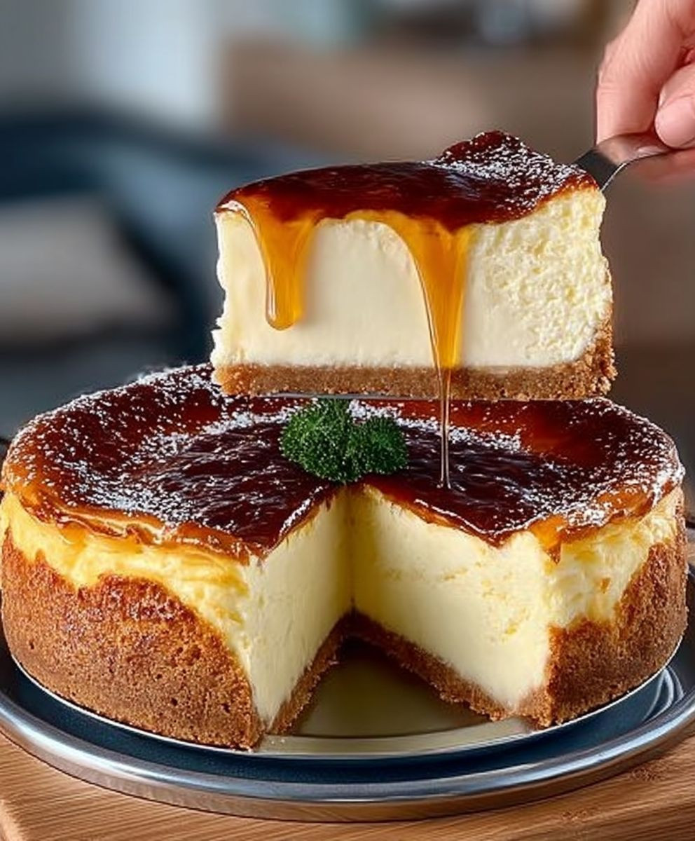 Käsekuchen Quark Joghurt backen