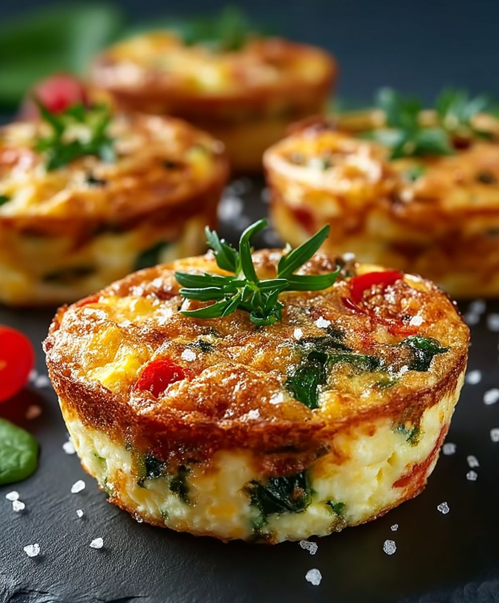 Mini Quiche mit Gemüse