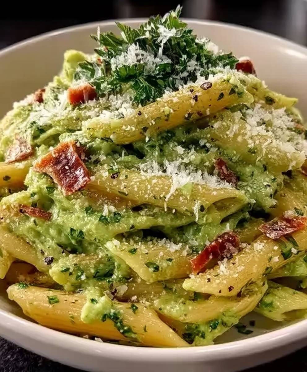 Cremige Avocado Pasta