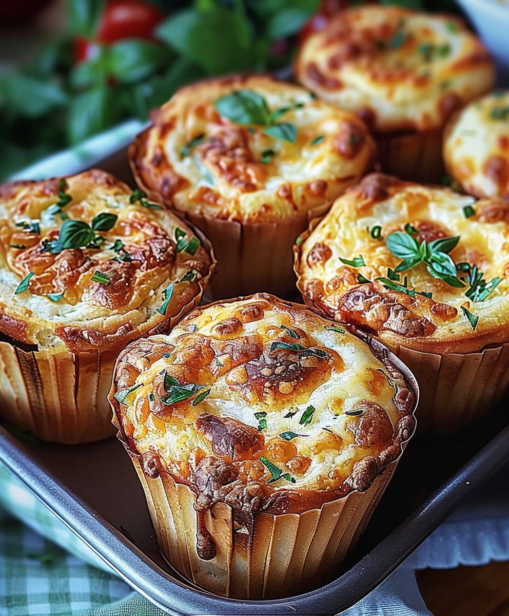 Pizza Muffins einfach